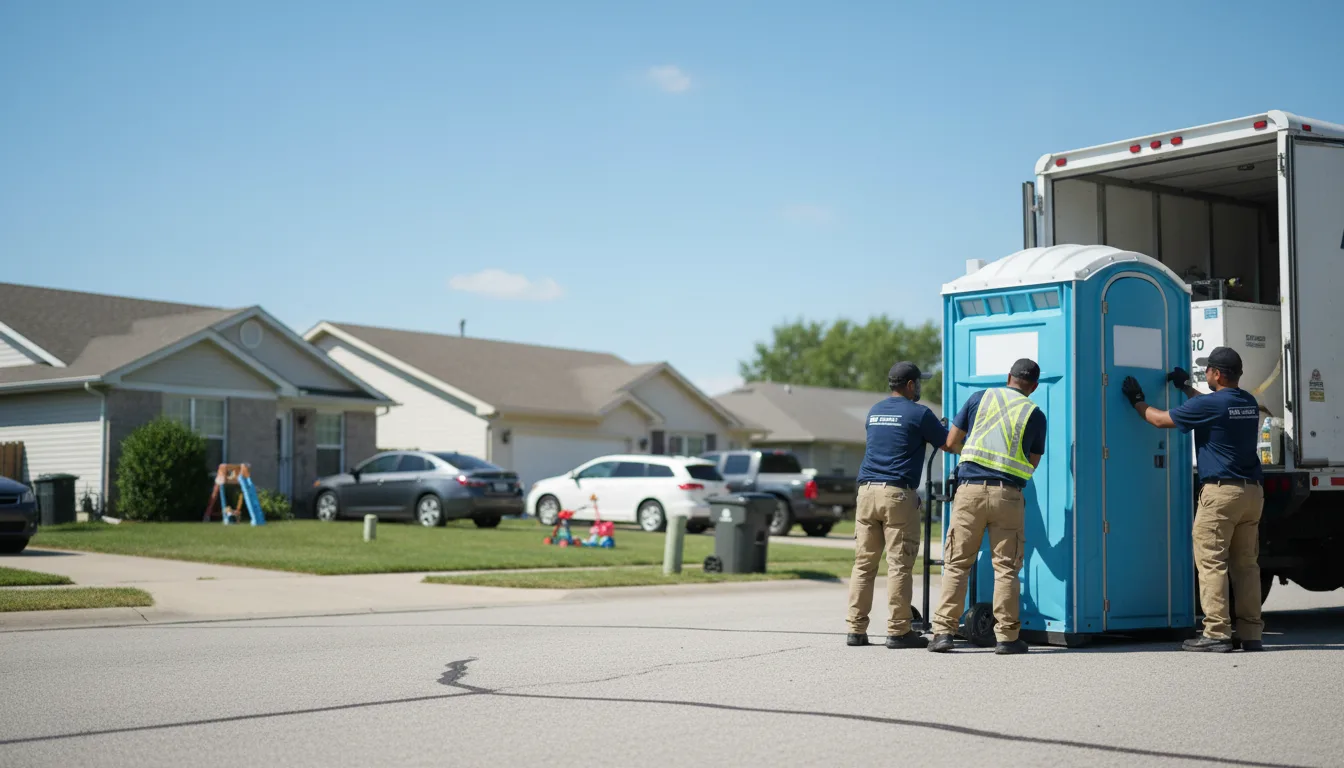 Standard Porta Potty Rentals in Hudson, MI near me